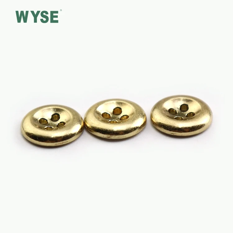 

Custom Made Metal Cheap Fashion Gold Color Alloy Skull Sewing Four Holes Button Buttons 4-holes Button Covered Zinc Alloy Round