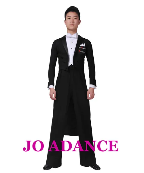 Ballroom competition tail suit man evening suit black code