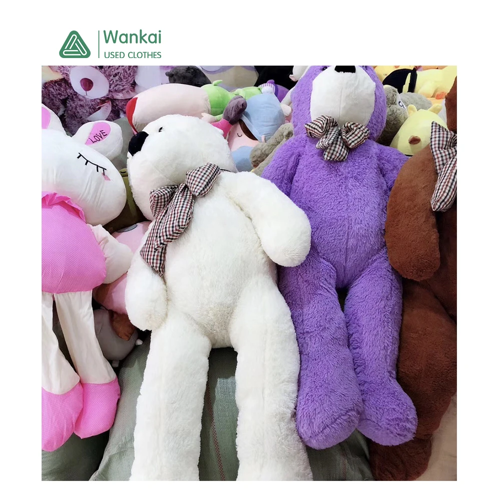 

Wholesale 20Cm Small Cute Colorful German Used Soft Toys, A Grade Used Soft Toys