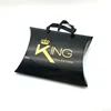 Virgin hair bow extensions wigs flat iron pillow packaging box