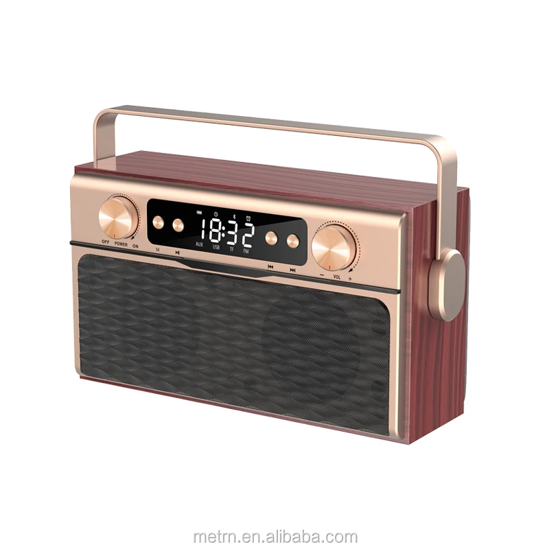2018 promotional gift bt speaker wooden dj tower sound box for home party - ANKUX.COM