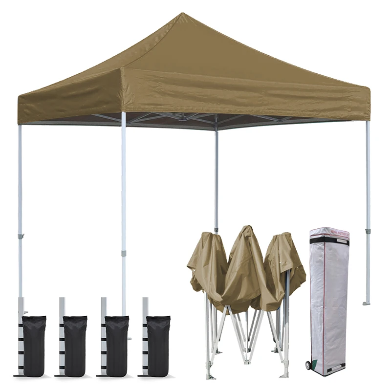 100% Waterproof Big Beach Star Shade Tent Quick Folding Tents Gazebo Fold 3x3 Beach Tent