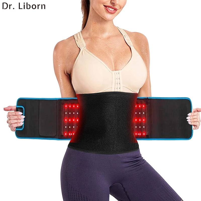 

Wholesale Custom Pain Relief Weight Loss Light Belt Infrared 660Nm 850Nm Led Red Light Infrared Therapy Wrap Belt For Body Slim