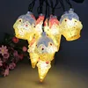 2020 new year ice cream shape battery illuminated christmas tree fairy xmas lights string