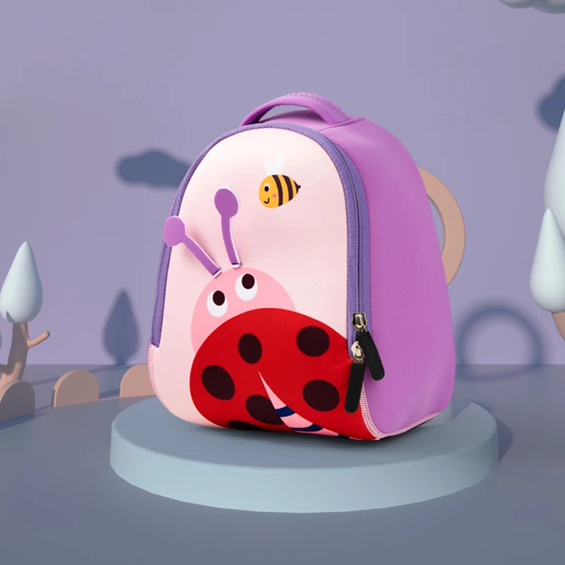 

School children backpacks rabbit lion fish printed backpack for boys girls
