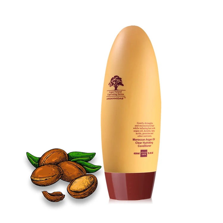 

Hydrating smoothing system Hair Care Organic argan oil hair conditioner