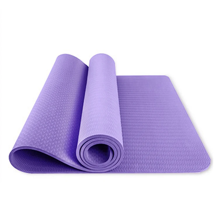 

Anti slip 6 10 15 20 mm yoga mat lines gold black