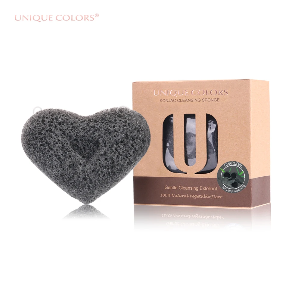 

Natural Face Bath Cleansing Liya unique color brand konjac natural sponge, As your request