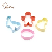 

Easter design colorful custom cookie cutter mould/cookie stamp