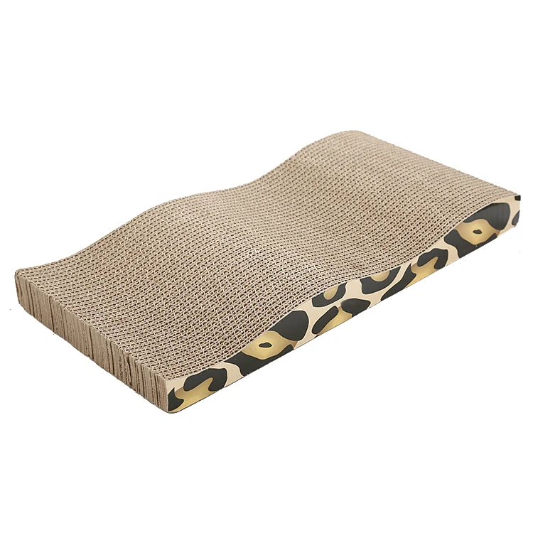 Cardboard Recyclable Corrugated Scratching Pad Scratch-resistant Bed Cat Scratcher Cardboard