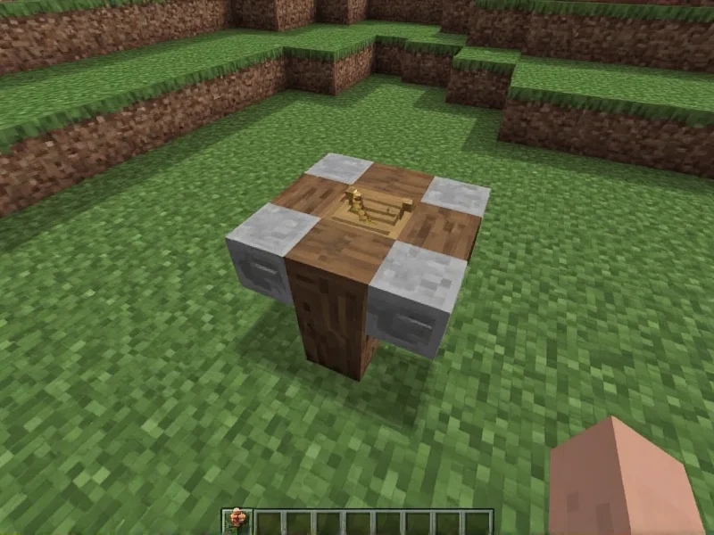 how to craft a crafting table minecraft