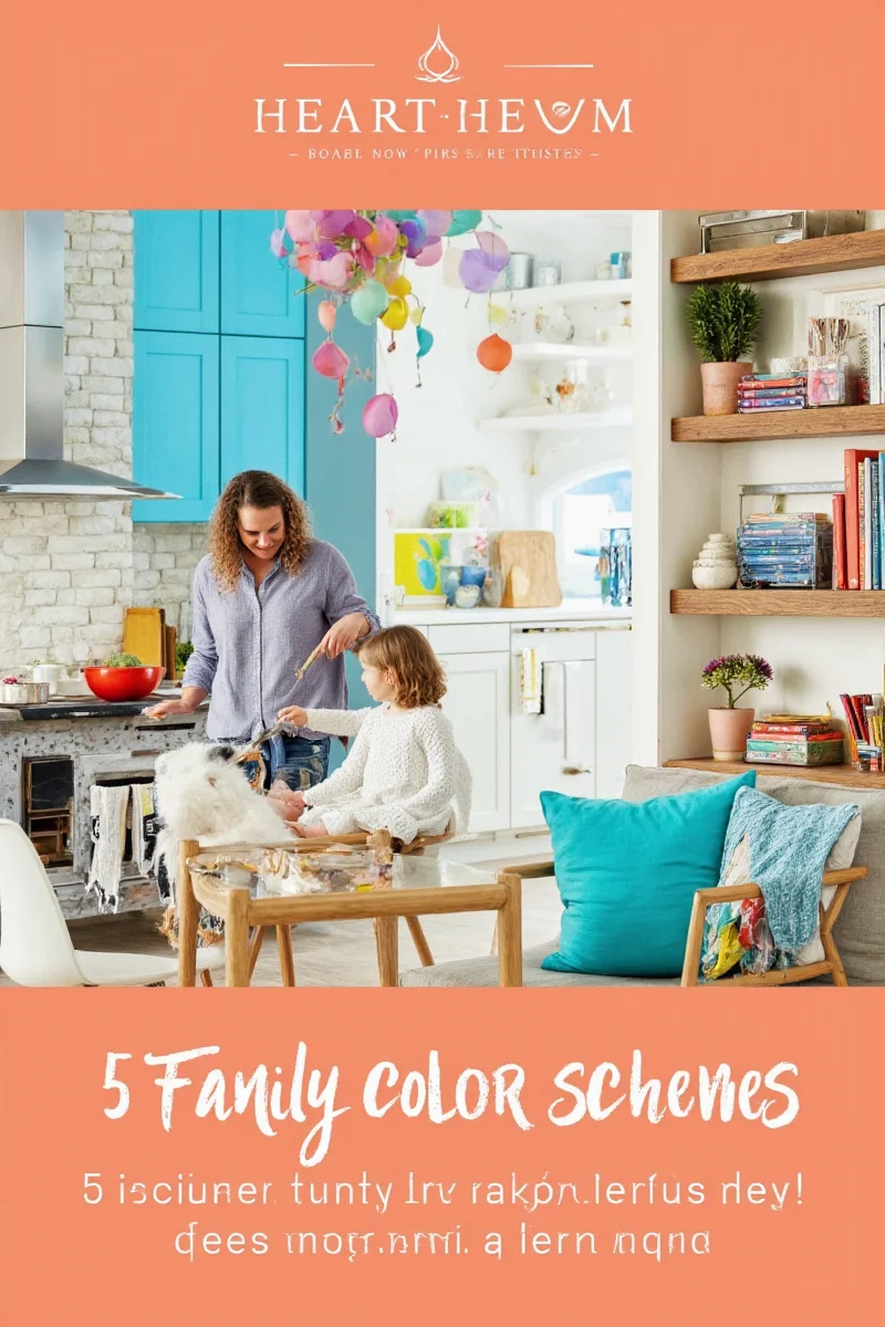 Playroom with primary-colored furniture and accent walls