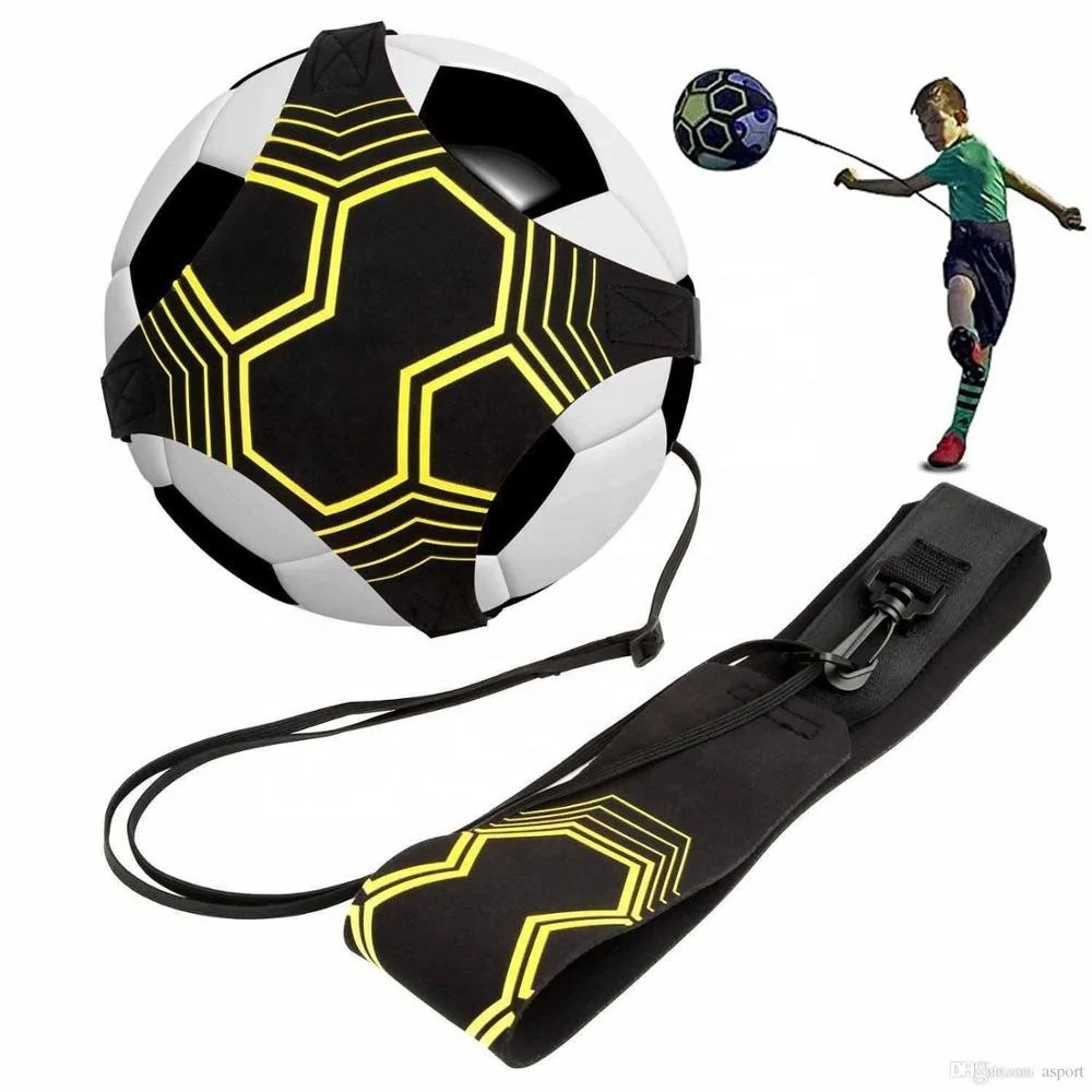 

2018 hot sell solo kick football soccer trainer with high quality, Black