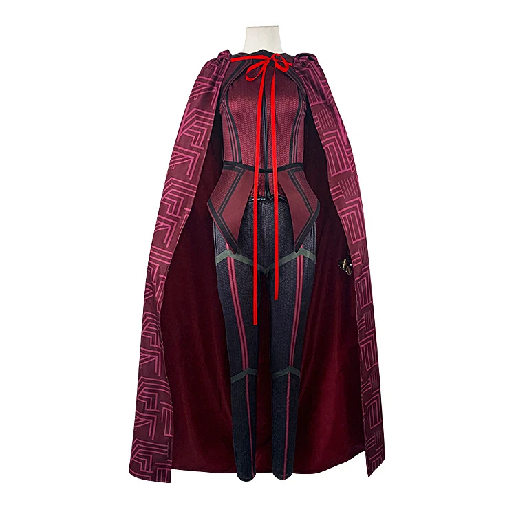 

Star Edge Wanda Illusion Cosplay Costume Scarlet Witch Cosplay Performance Costume Scarlet Witch Halloween Costume Women 1PC, As pictures or custom