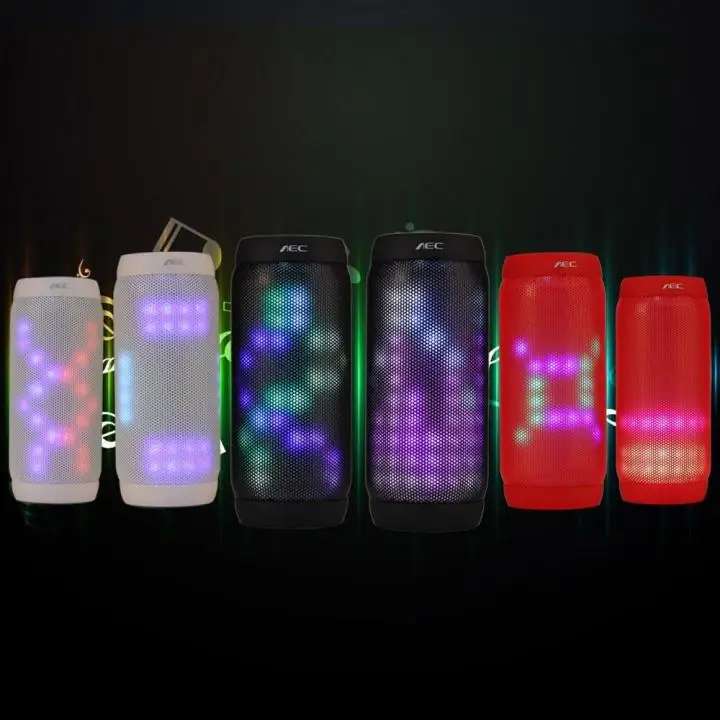 Wireless Waterproof Outdoor Speakers Support AUX TF Subwoofer Loudspeaker - ANKUX.COM