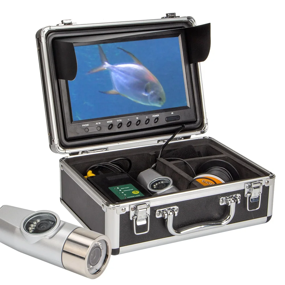 

Hot selling luretimes used solar power gps deeper fish finder, Black