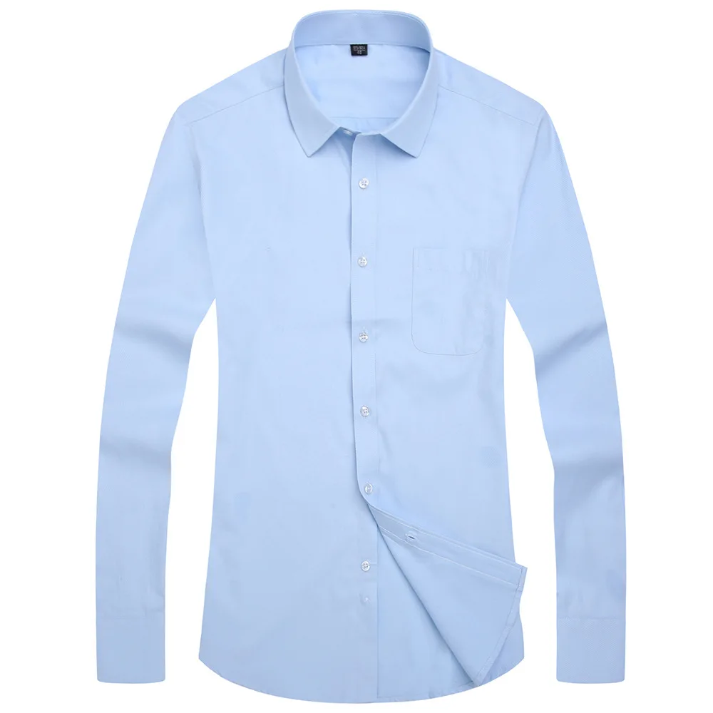 

HOT Men's Casual Formal Shirt Long Sleeve Slim Fit Dress Shirts, Optional
