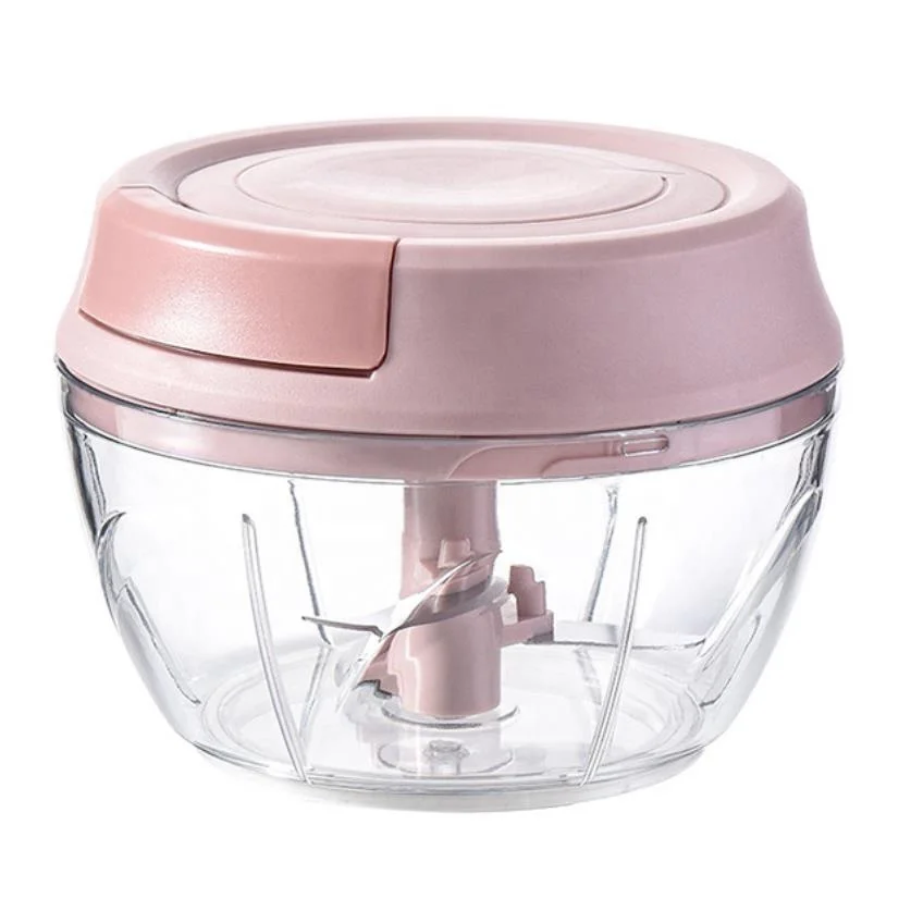 

Picnic outdoor portable food processor manual veggie cutter food chopper blender pullcord chopper