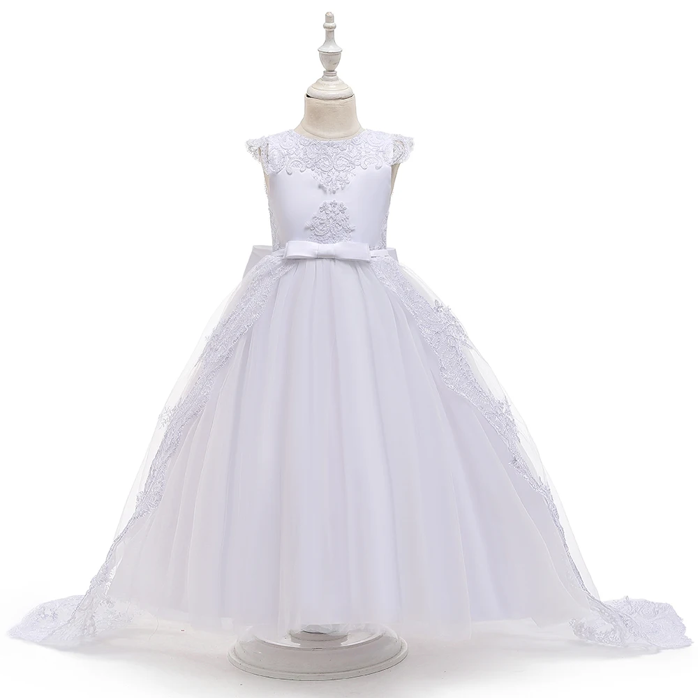 Mqatz High Quality Wedding Dresses For Little Girls Evening Gowns ...