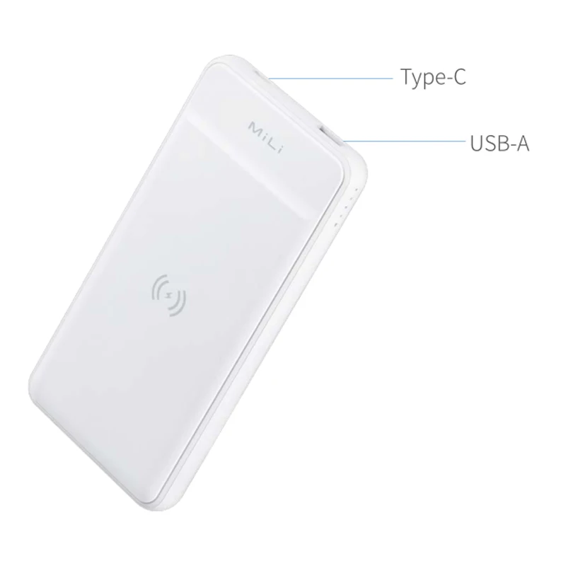 

High Capacity Magnetic Wireless Mobile Power Bank 10000 Mah Power Supply
