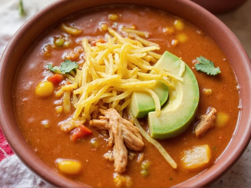 Authentic Chicken Tortilla Soup Recipe: Traditional Mexican Style