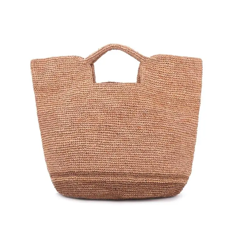 

summer new trend straw bag fashion casual Raffia straw bag women's woven large capacity handbag