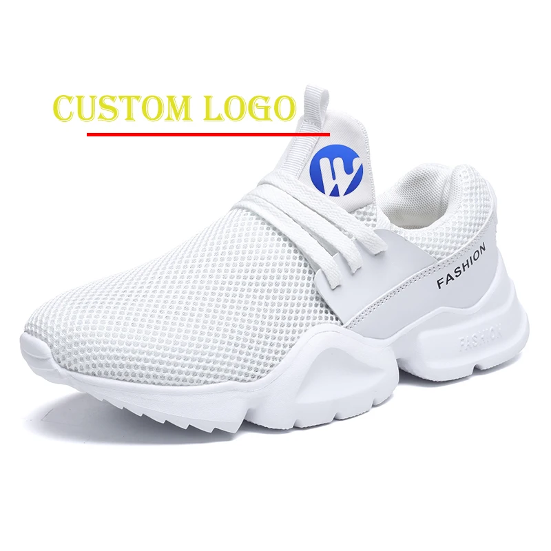

high quality breathable large size 2021 new fashion custom LOGO printed sneakers for mens, Black/white/red/grey