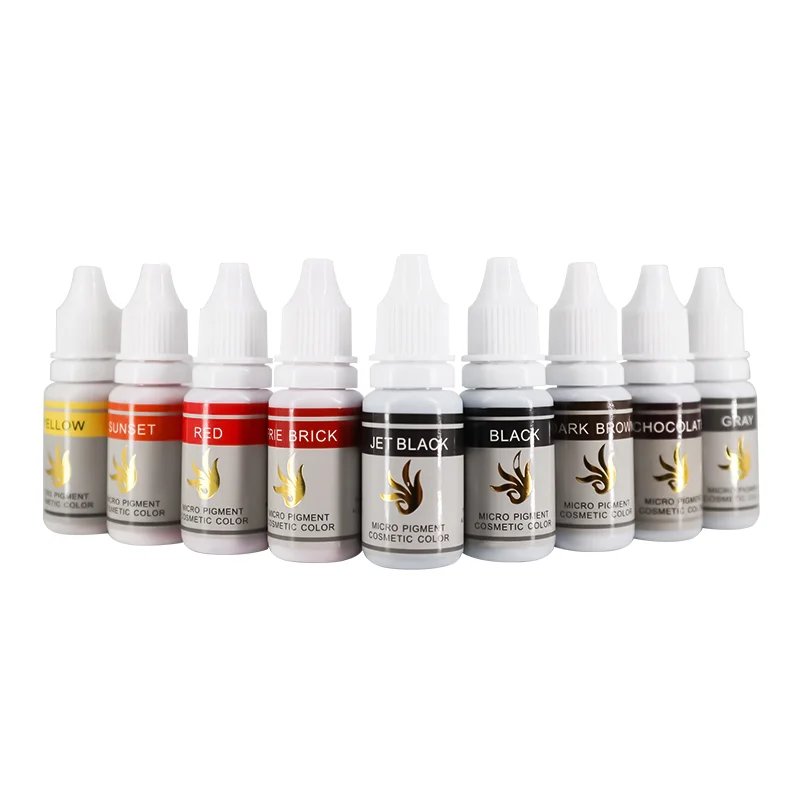 

Private Label USA Import Natural Tattoo Machine Ink Pigment For Micropigmentation, Chose