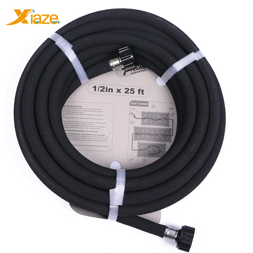 

Durable Garden hoses water saving Soaker hose for greenhouse vegitable flower beds