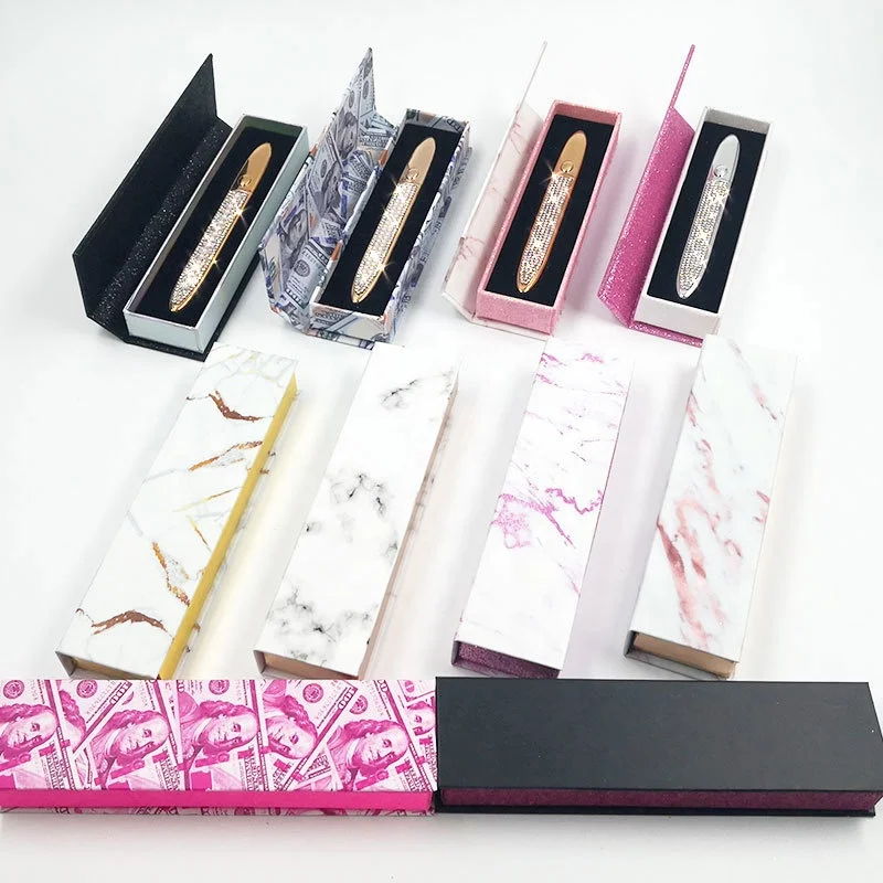 

glitter professional liquid waterproof eyeliner adhesive long lasting magic self-adhesive eyelash eyeliner, Mixed colors