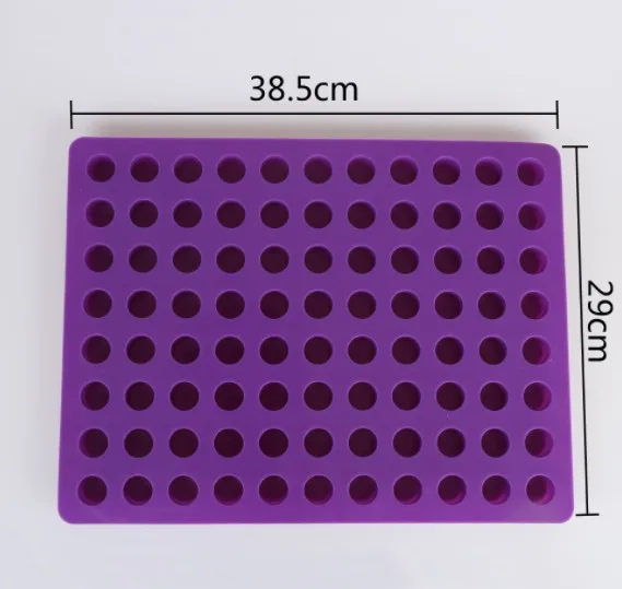 

88 hole cylindrical ice lattice mold