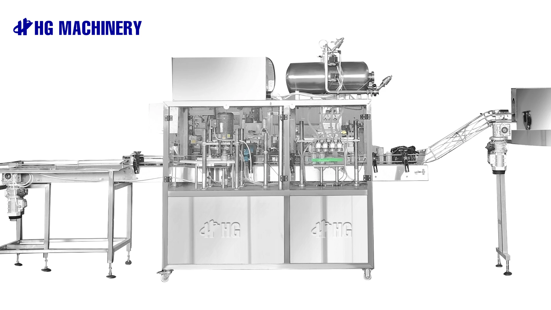 Automatic Small 330ml Carbonated Soft Drinks / Beer / Cola Beverage