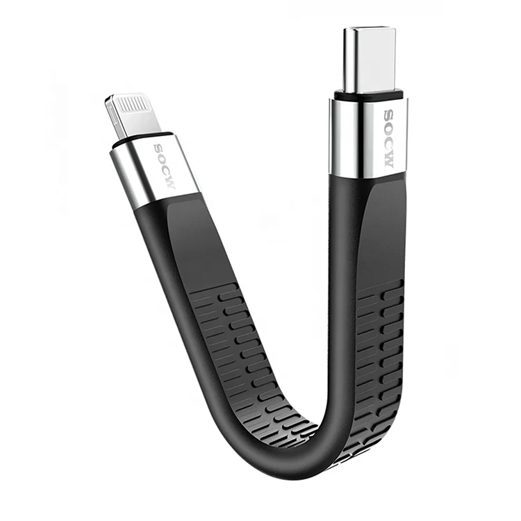 

2021 fashion usb cables 100W PD fast charger USB Cable type c charger data USB cable for iphone, Black