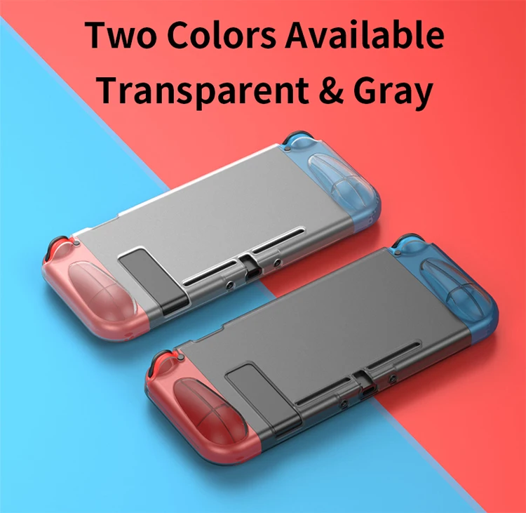 Laudtec Custom Protective Clear Case For Nintendo Switch Console