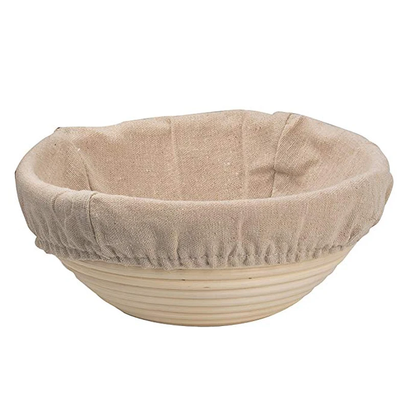 

Solhui Rattan Bread Proofing Basket Natural Oval Rattan Wicker Dough Fermentation Sourdough Bread Basket, Natural color