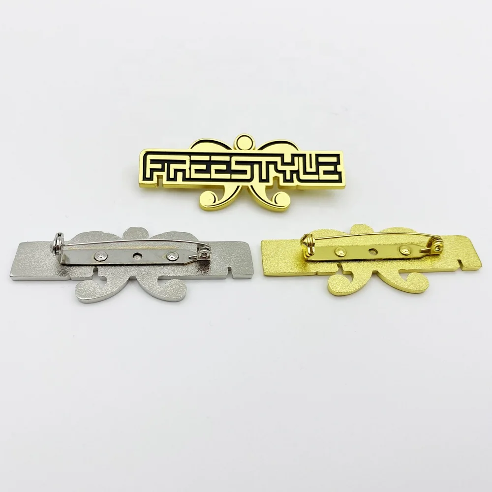 
Custom Logo Metal Lapel Pin Badge with Soft Enamel or Hard Enamel 