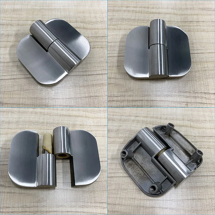 High Quality 304 Stainless Steel Toilet Cubicle Partition Door Gravity Hinges