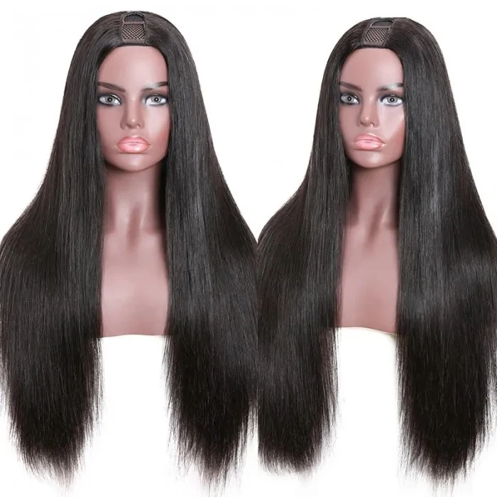 

Unprocessed Virgin Hair 4*4 Lace Closure Wig Natural Virgin Human Hair