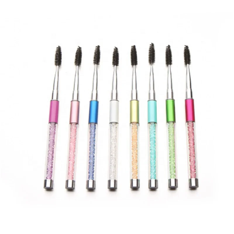 

Spoolie Reusable Microfiber Extension Eyelash Cleaning Brush For Eyelash, Silver/black/rose/green/light blue/purple/pink/dark blue/white/yellow