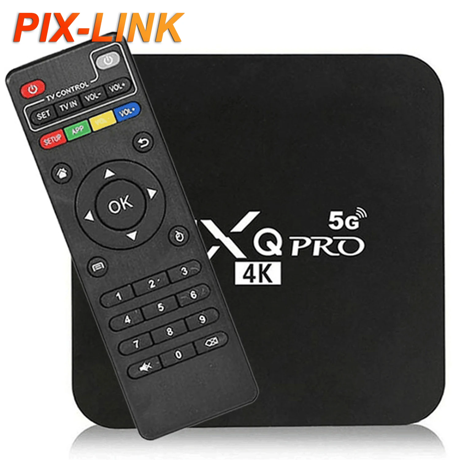 

2022 Factory Price MXG 4K*2K Quad Core Android TV Box Android7.1 WiFi Iptv Smart TV Set-top Box