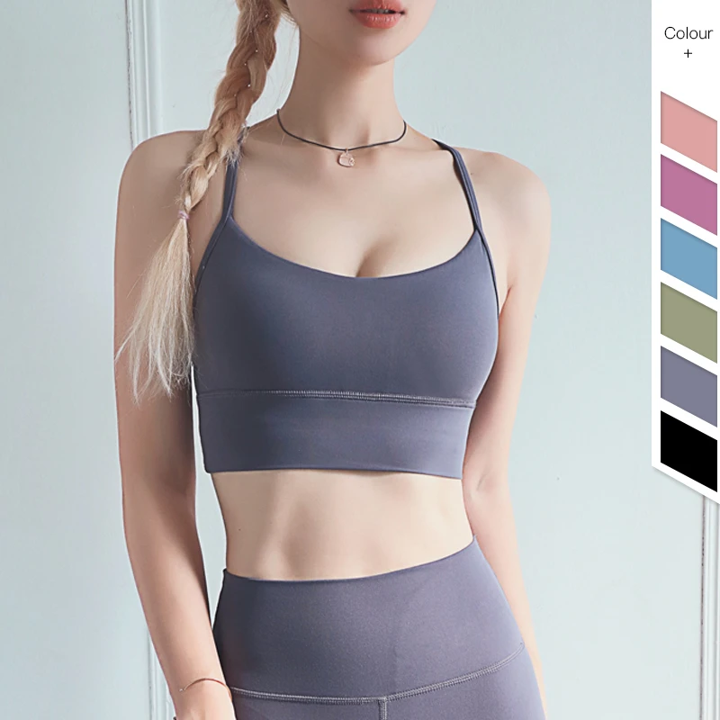 

New Fashion Fitness Clothing High Impact Plus Size Sports Bra for women, 6 colors