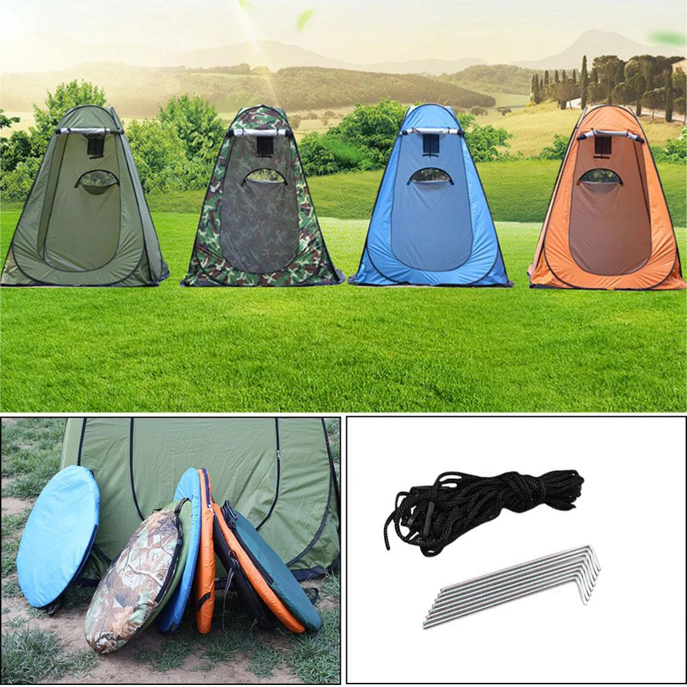 

FunFishing Outdoor Camping Beach Pop Up Instant Portable Cloth Changing Toilet Shower Tent