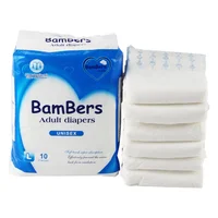 

Promotion Wholesale Disposable adult diapers for elders and patients diaper adult in bulk for adults hospital Bambers brand
