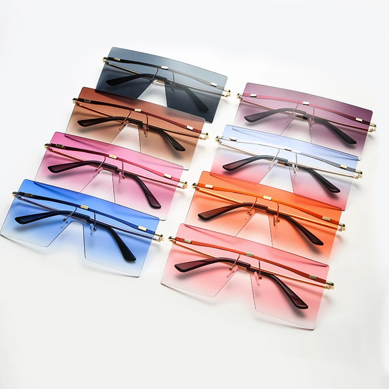 

2021 Fashion Luxury Designer Vendor Women Men Assorted Mixed Oversized Large Big Frames Shades Mirrored Sun Glasses Sunglasses, Pcitures