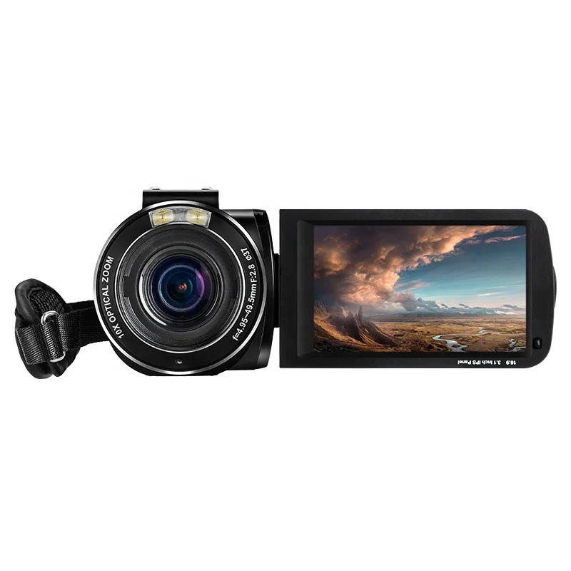 

ORDRO APP Remote Controller Vlogging Camcorder for Travelling 4K AC7 Video Camera