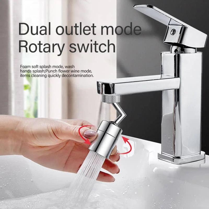720 Degrees Rotating Faucet Universal Splash Filter rotation Stainless Adjustable faucet