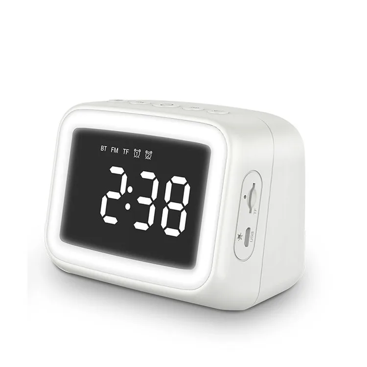 LED Bluetooth Speaker Mini Speakers Hands Free Portable Wireless Speaker With TF Card Mic USB Audio Music Player - ANKUX.COM