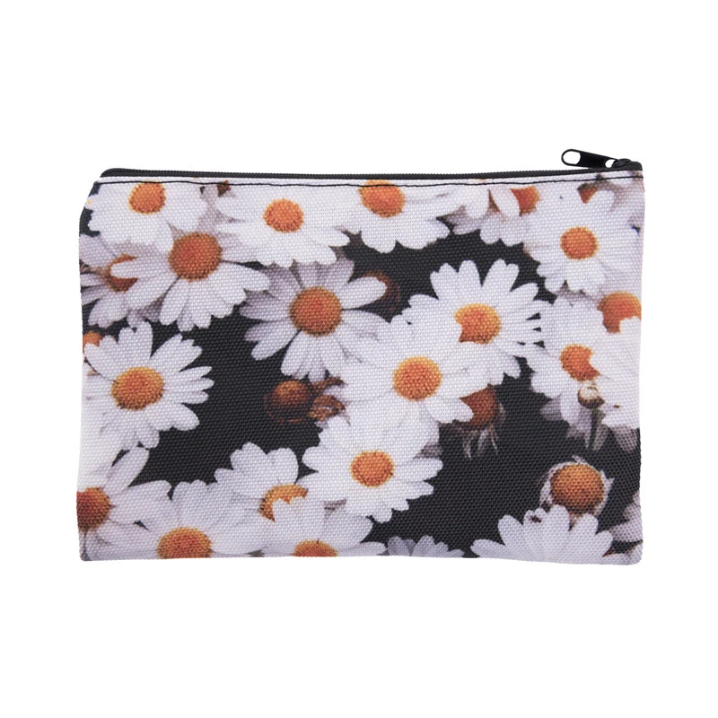 

Tools hand bag women zipper make up bag digital printing square cosmetic bag