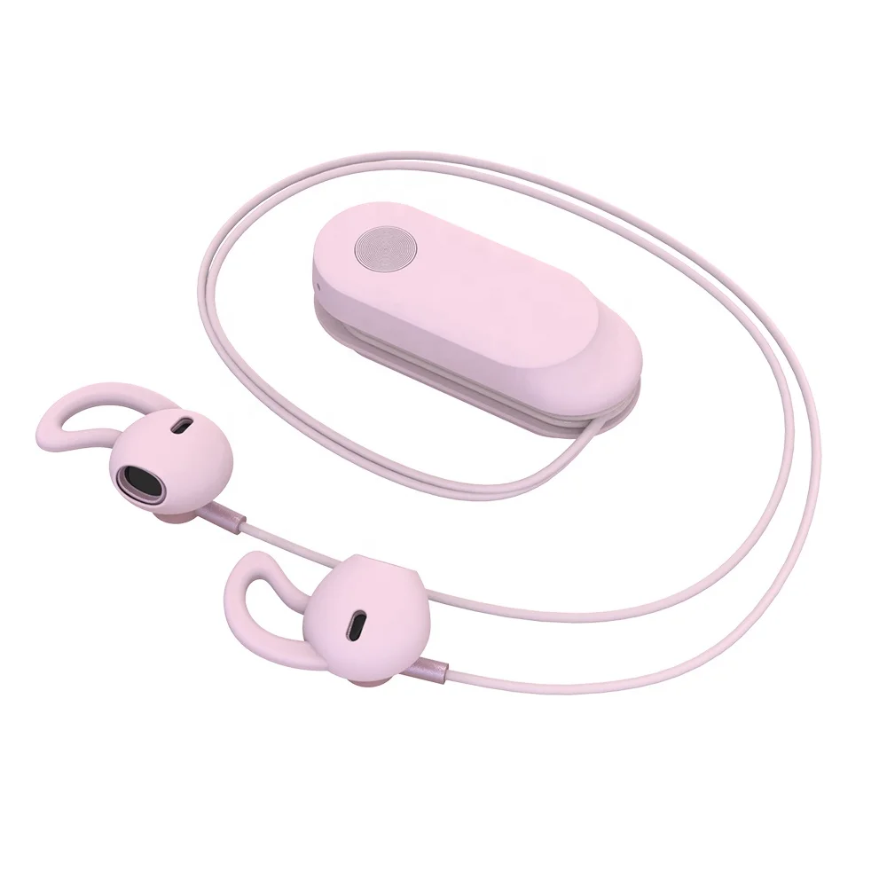 

VCAN Bluetooth Headphones Wireless Earphones Semi-in-ear Stereo Hand Free Calling with Clip Adjustable Cord for Sports Travel
