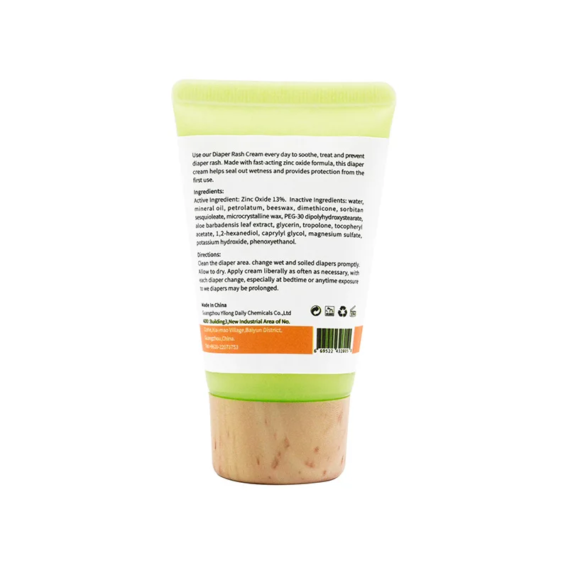 
Bulk wholesale all nautral Ingredients relieve & prevent diaper rash baby diaper rash cream 